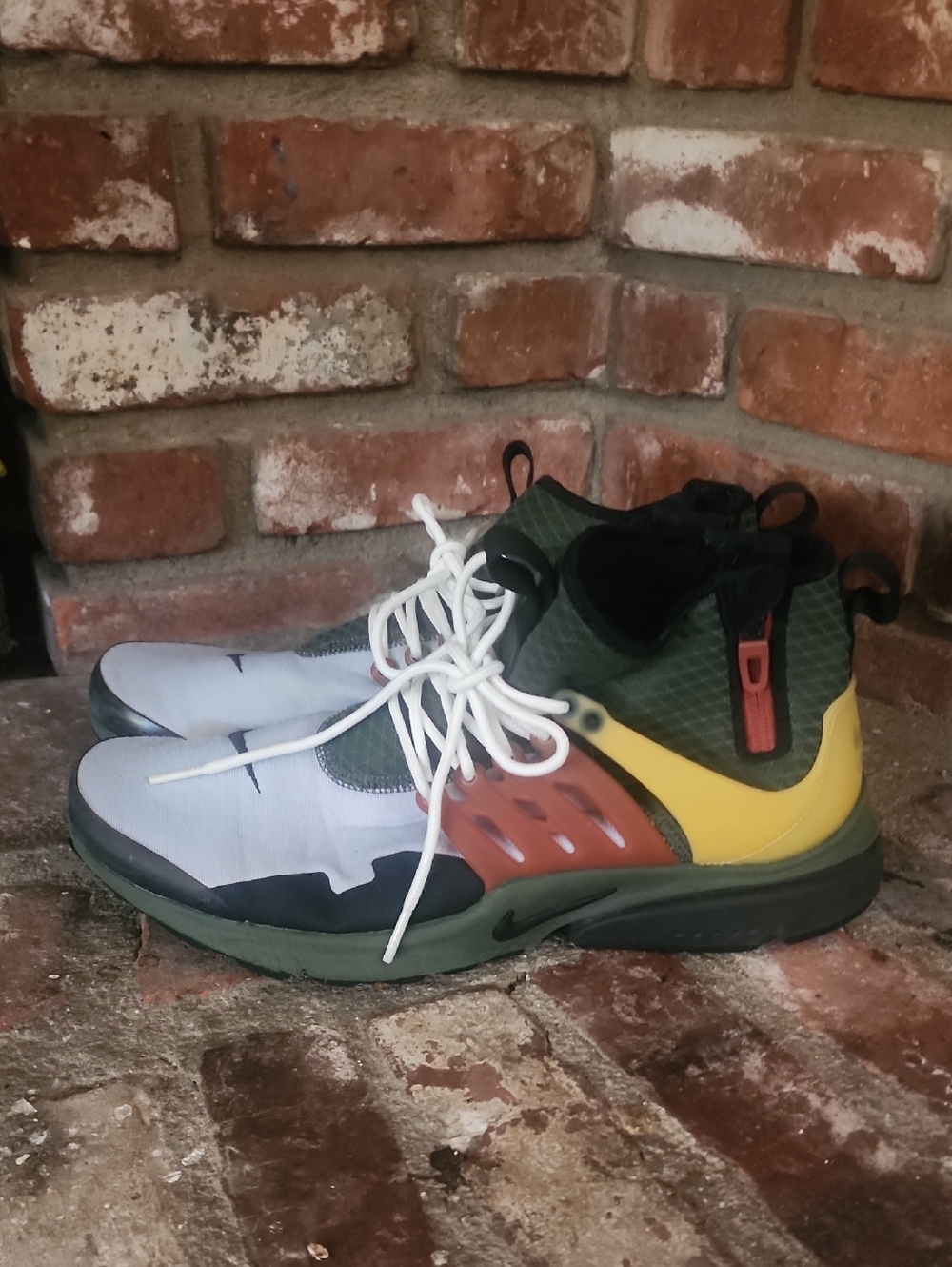 Nike Air Presto Mid Utility Sneakers Multicolor Trail Gorpcore Mens Shoes